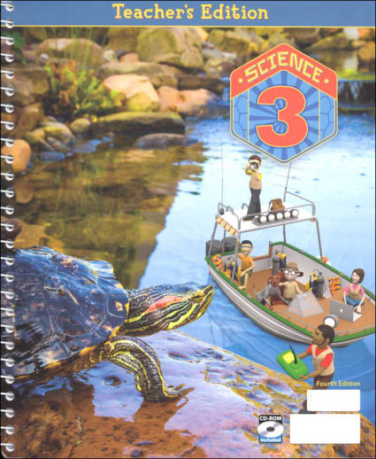 BJU Press Science 3 Home School Teacher Edition Book & CD 4th Edition