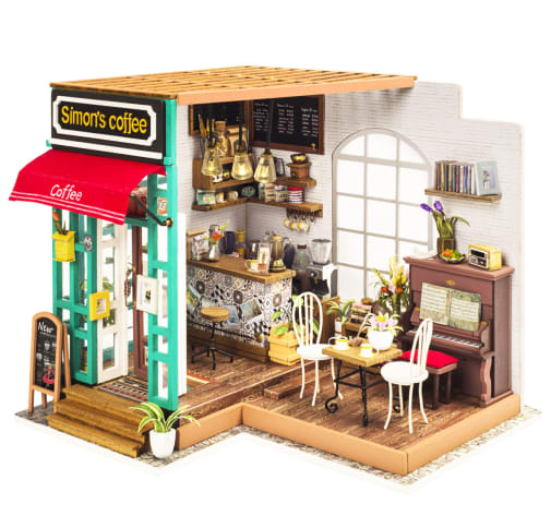 Simon's Coffee DIY Miniature House | Rolife
