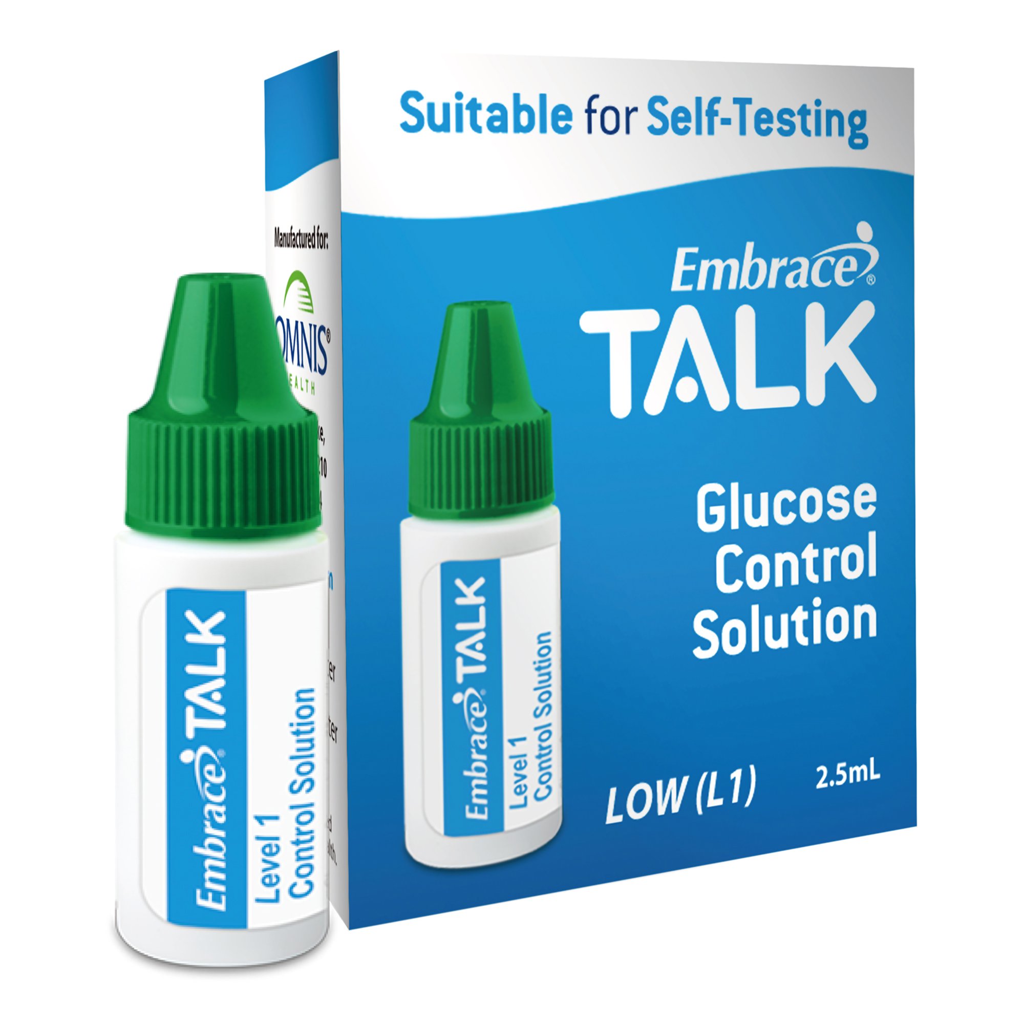 Embrace Talk Control Solution for use with Embrace Talk Blood Glucose Monitor MK 1125772