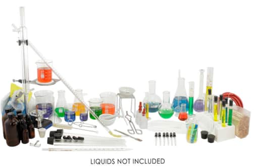 Deluxe Chemistry Glassware & Labware Kit
