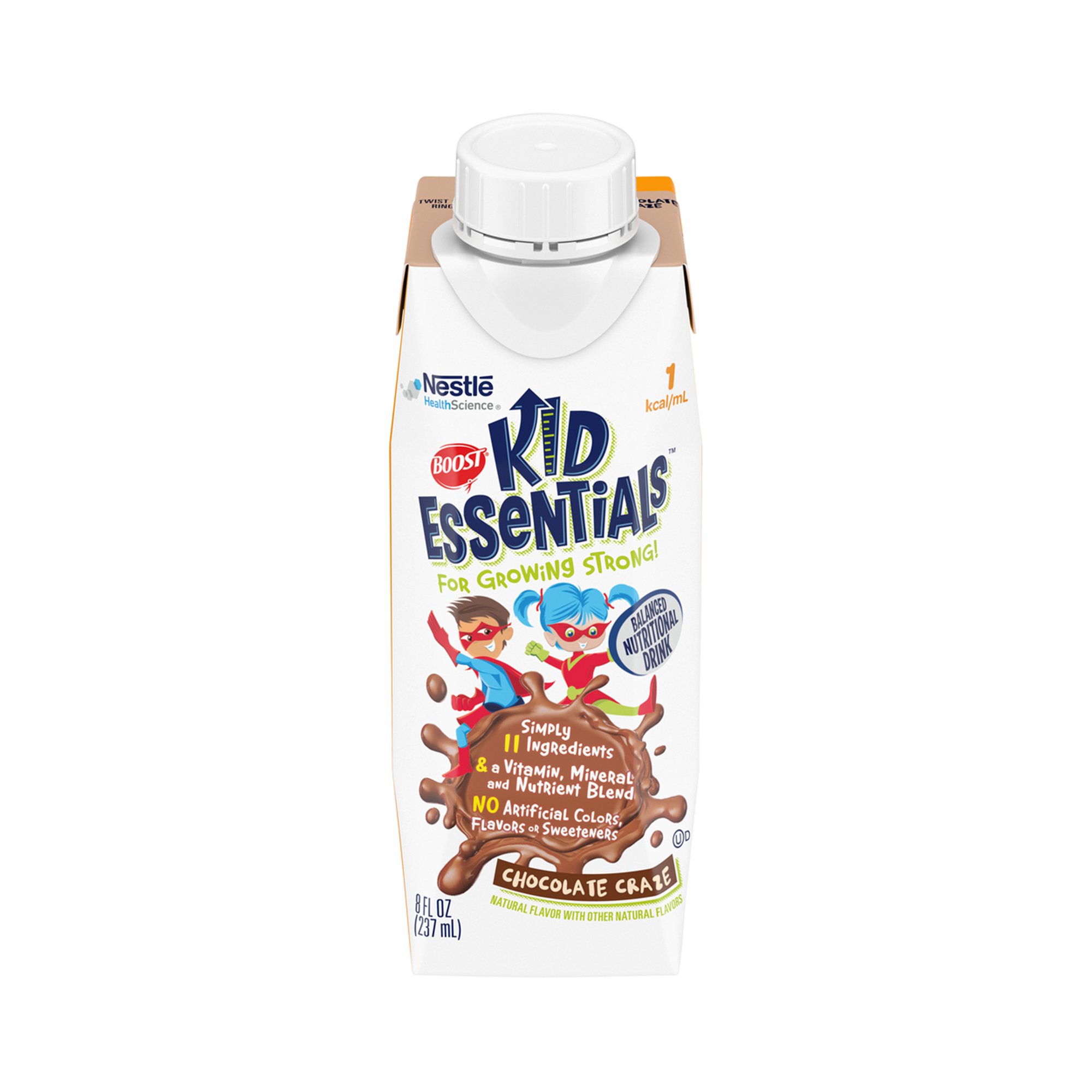 Boost Kid Essentials Balanced Nutritional Drink, Chocolate, 8-ounce carton MK 1178506