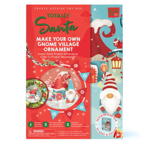 Totally Santa Make Your Own Gnome Village Ornament