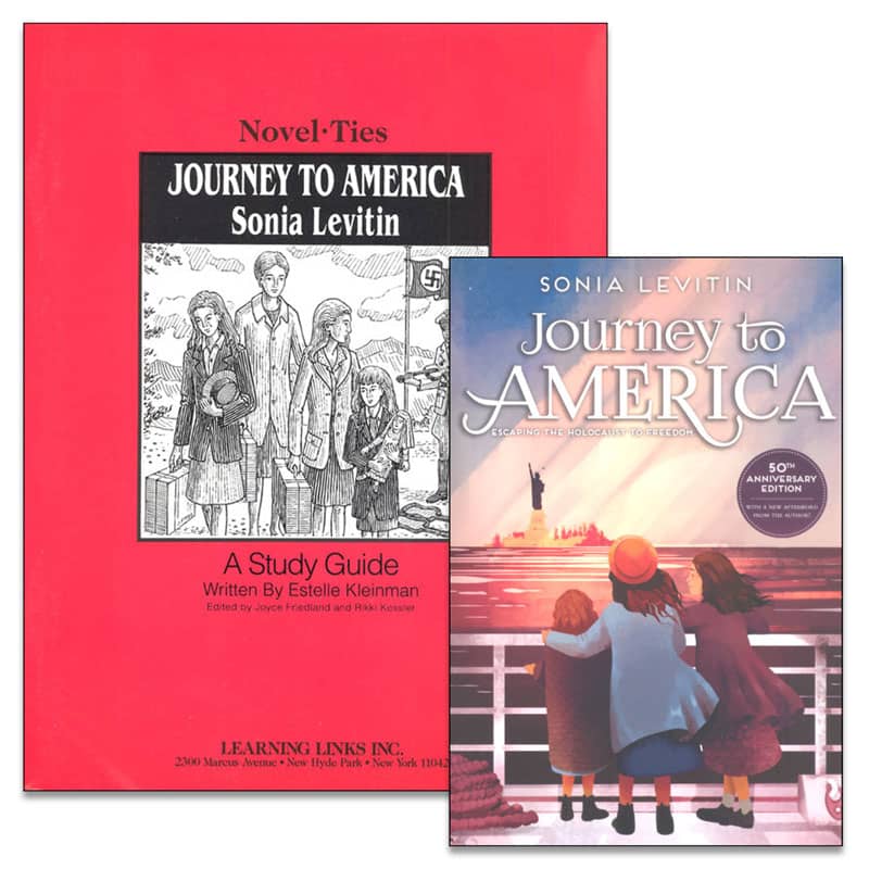 Journey to America Novel-Ties Study Guide & Book Set