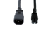 AC Power Cable, C14 to C5, 6ft, 18AWG