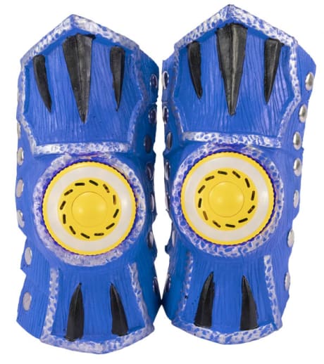 WhomBatz Ninja Tag Scorekeeping Shoulder Armor - Blue