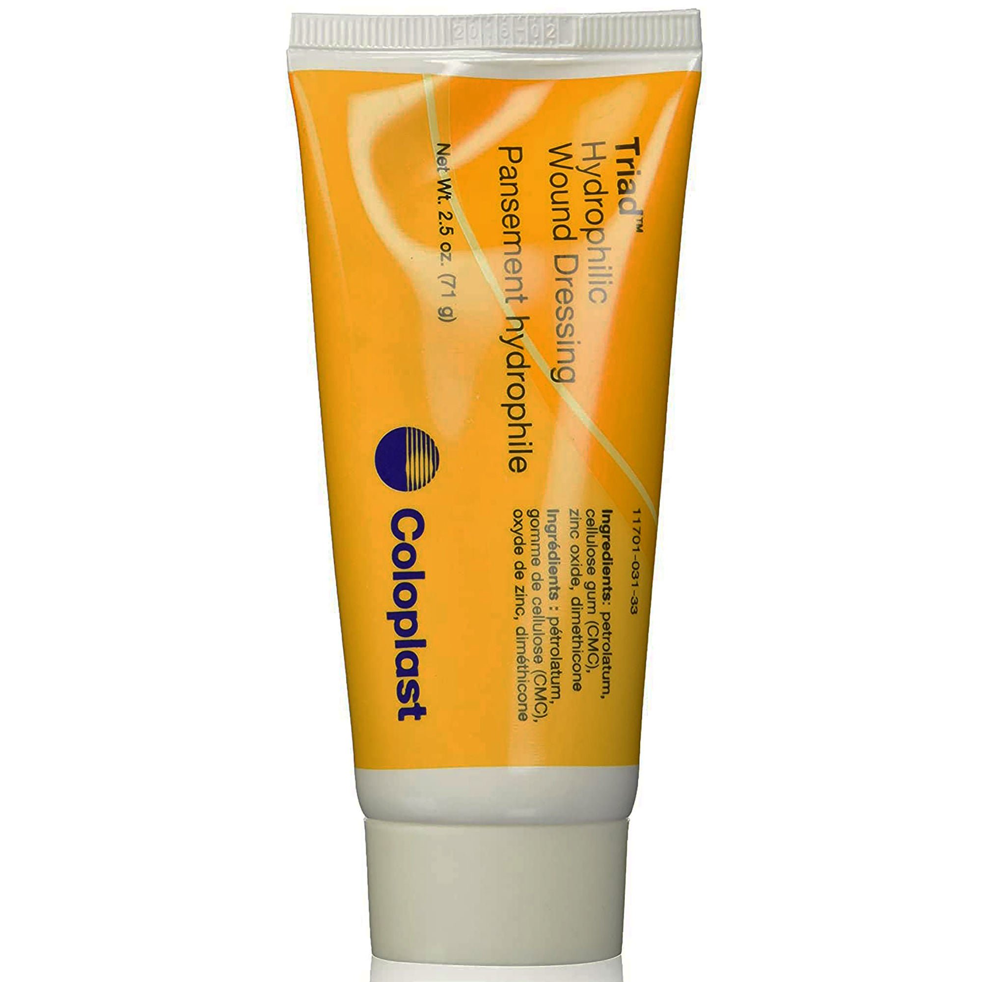 Triad Hydrophilic Wound Dressing, Zinc Oxide-Based Paste, 2.5-ounce Tube MK 227282