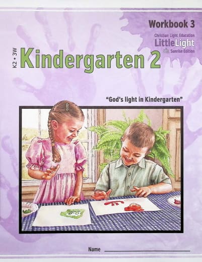 Kindergarten 2 - LittleLight Workbook 3