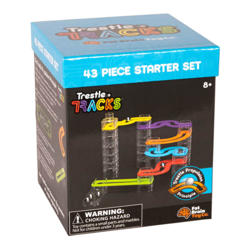 Trestle Tracks Starter Set (43 pieces) | Fat Brain Toys