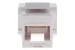 Cat6 Tool Less RJ45 Keystone Jack, White