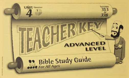 Advanced Teacher Key for Lessons 313-338