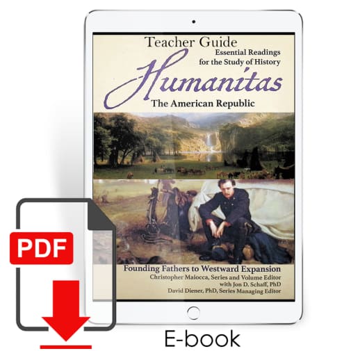Humanitas: American Republic Volume 2 Teacher's Guide PDF E-book