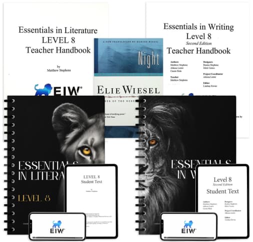 Essentials in Writing and Literature Level 8 Bundle with Online Video Access 2nd Edition