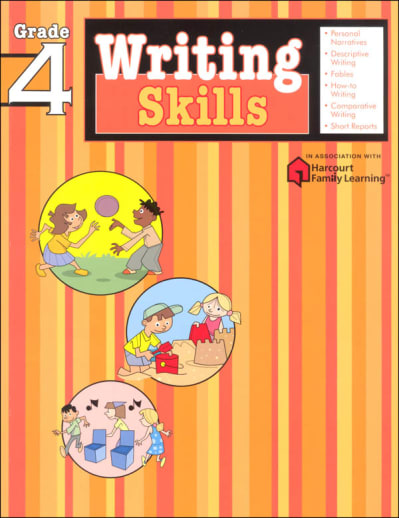 Writing Skills Grade 4 (Flash Kids Harcourt Family Learning)