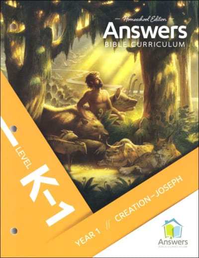 Answers Bible Curriculum Homeschool: K-1 Student Book: Year 1