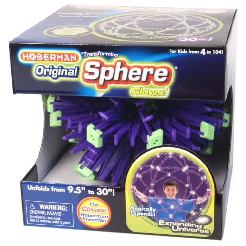 Hoberman Sphere - Expanding Universe Glow