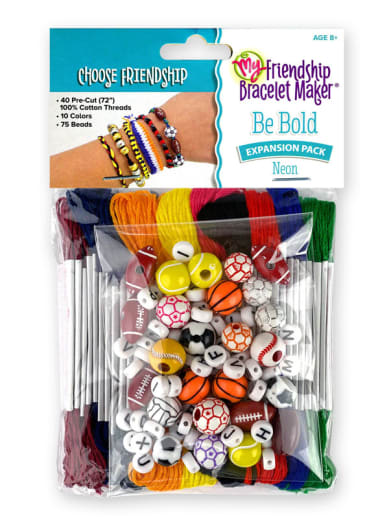 My Friendship Bracelet Maker: Be Bold Expansion Pack (sports)