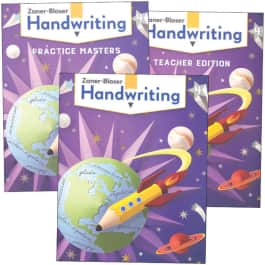 Zaner-Bloser Handwriting Grade 4 Homeschool Bundle - Student