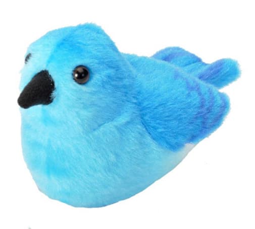 Audubon Bird: Mountain Bluebird Plush With Real Bird Call