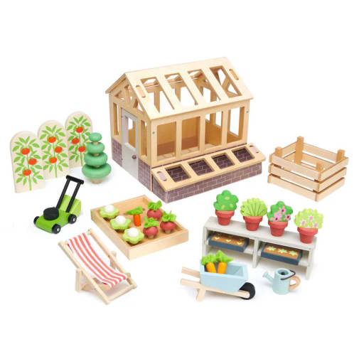 Green House And Garden Set