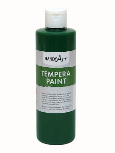 Green Tempera Paint 8 oz.