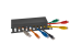 1U Cable Manager 24-Finger Duct with Cover