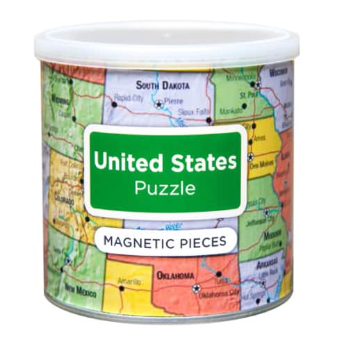 Geotoys US Magnetic Puzzle (100 piece)