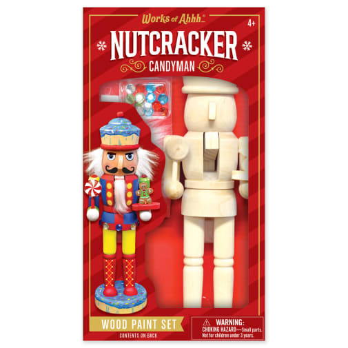 Nutcracker Candyman Wood Painting Kit