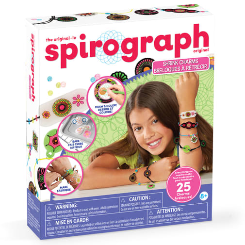The Original Spirograph Shrink Charms