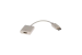 Display Port Male to HDMI Female Adapter Cable, White, 4in