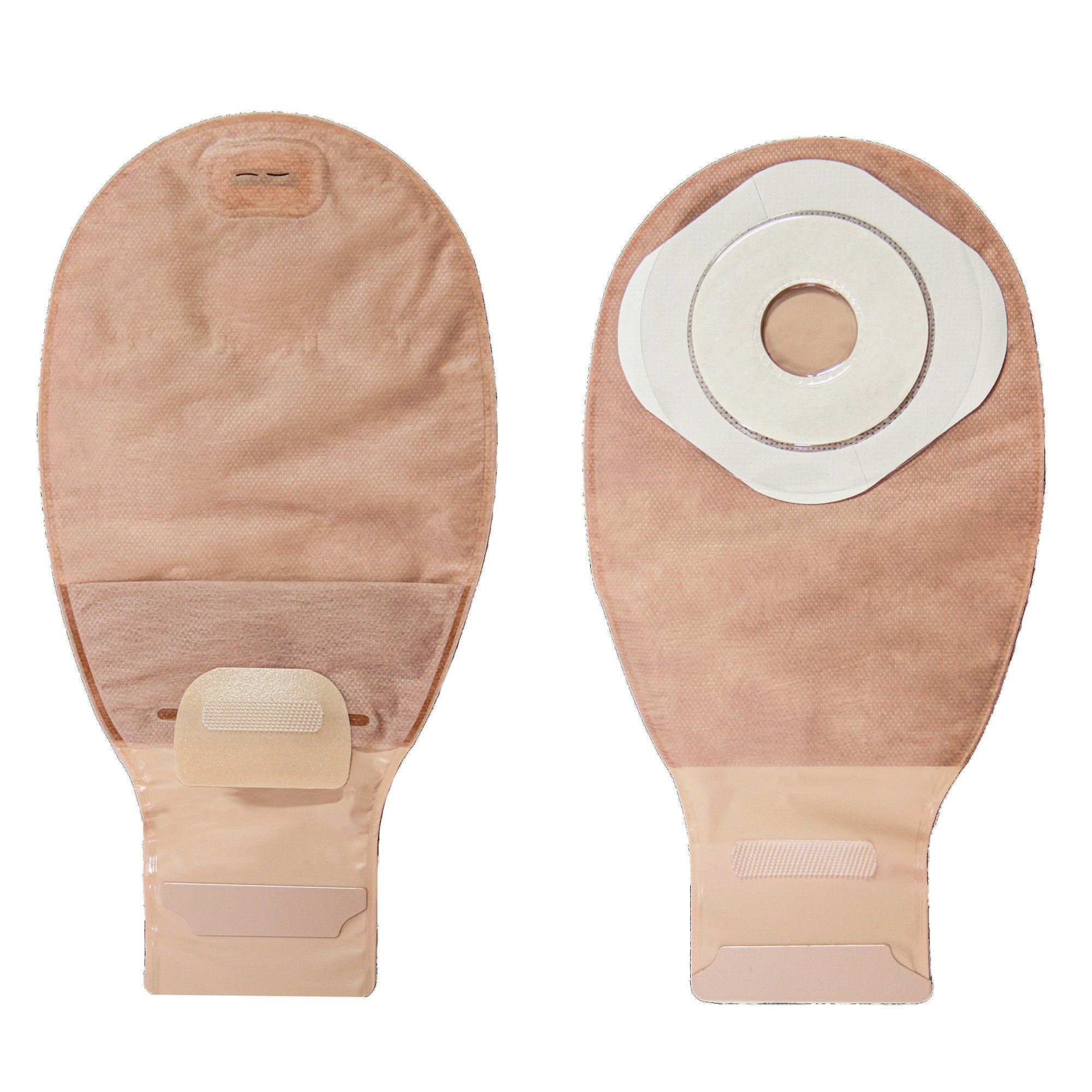 Esteem+ One-Piece Beige Filtered Ostomy Pouch, 3/4 to 2 Inch Stoma MK 830551