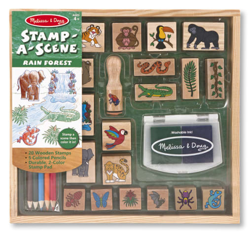 Melissa & Doug Stamp-a-Scene Rain Forest