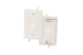 1-Gang Feed-Through Wall Plate with Flexible Opening, White