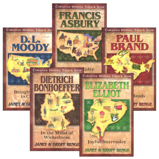 Christian Heroes: Then & Now Book Set 36-40