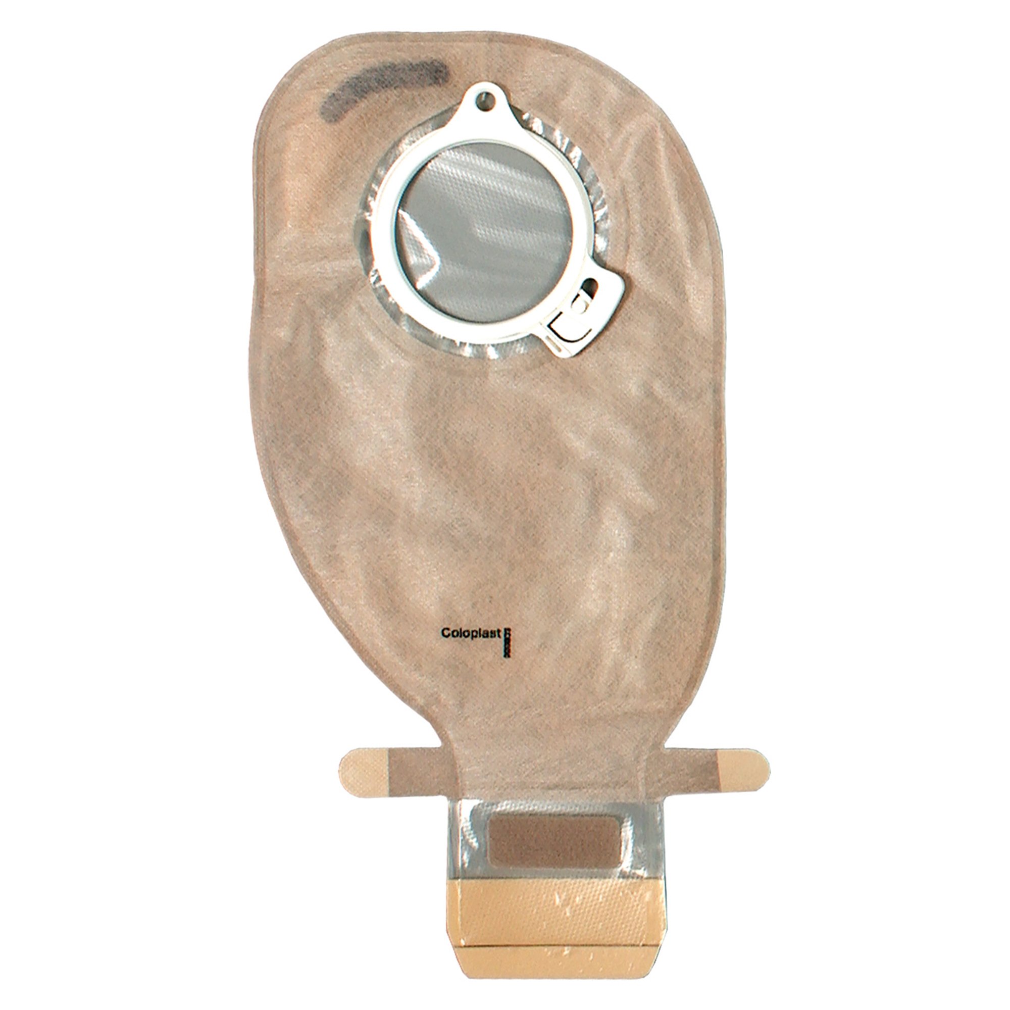 Assura Original Two-Piece Transparent Colostomy Pouch, 60 mm Flange, Blue Match MK 417510