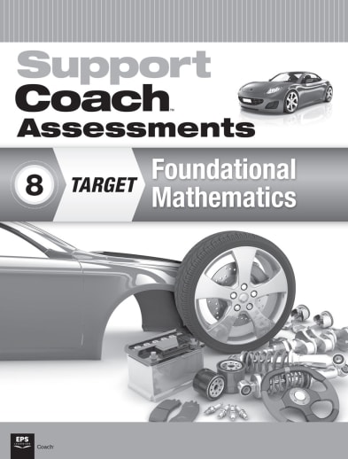 Support Coach Target: Foundational Mathematics Assessments Grade 8