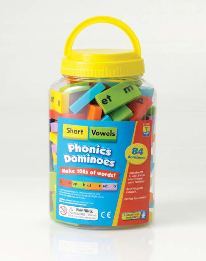Phonics Dominoes Short Vowels