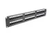 48 Port Cat6 110 2RU Rack Mount Punch Down Patch Panel