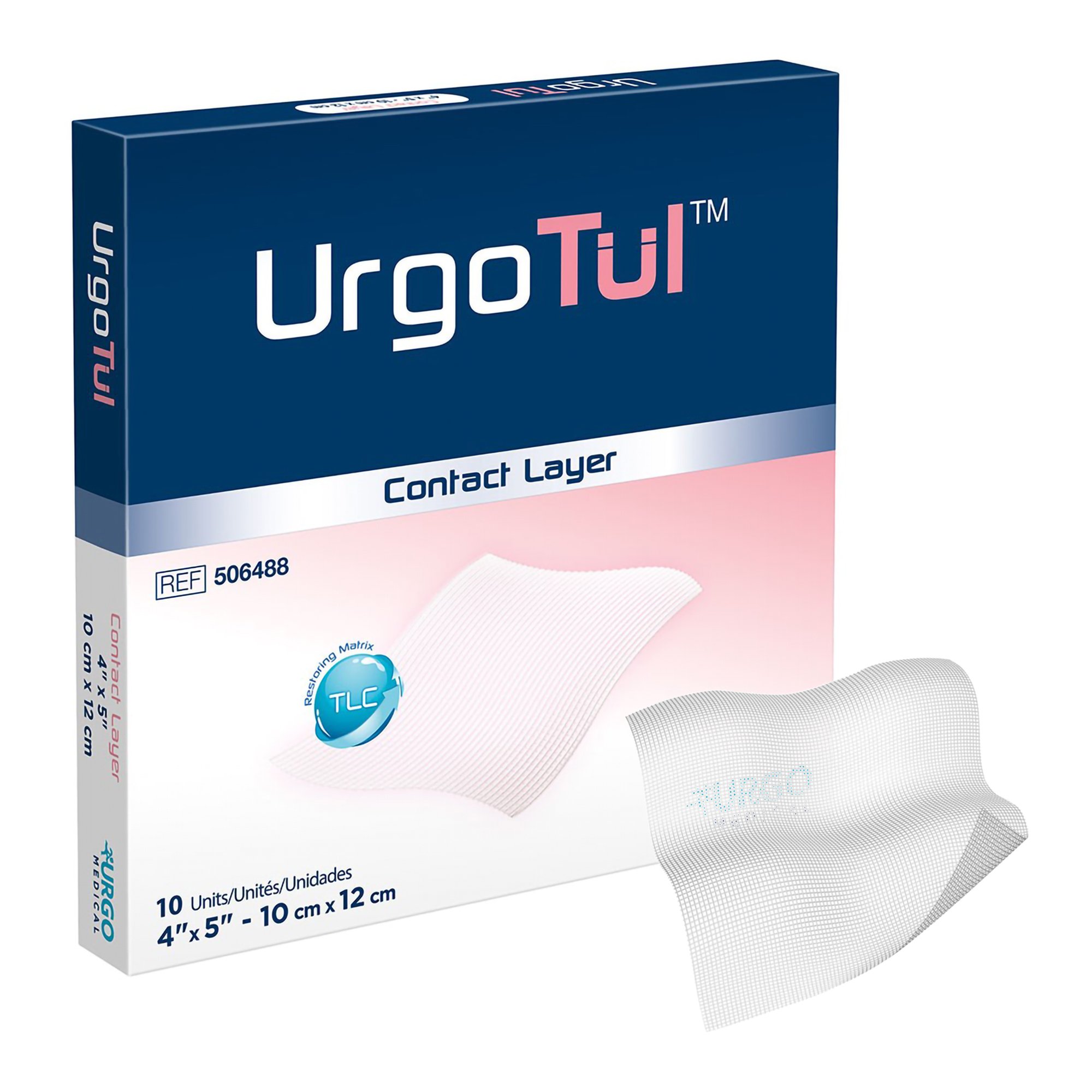 UrgoTul Impregnated Contact Layer Dressing, 4 x 5 Inch MK 812489