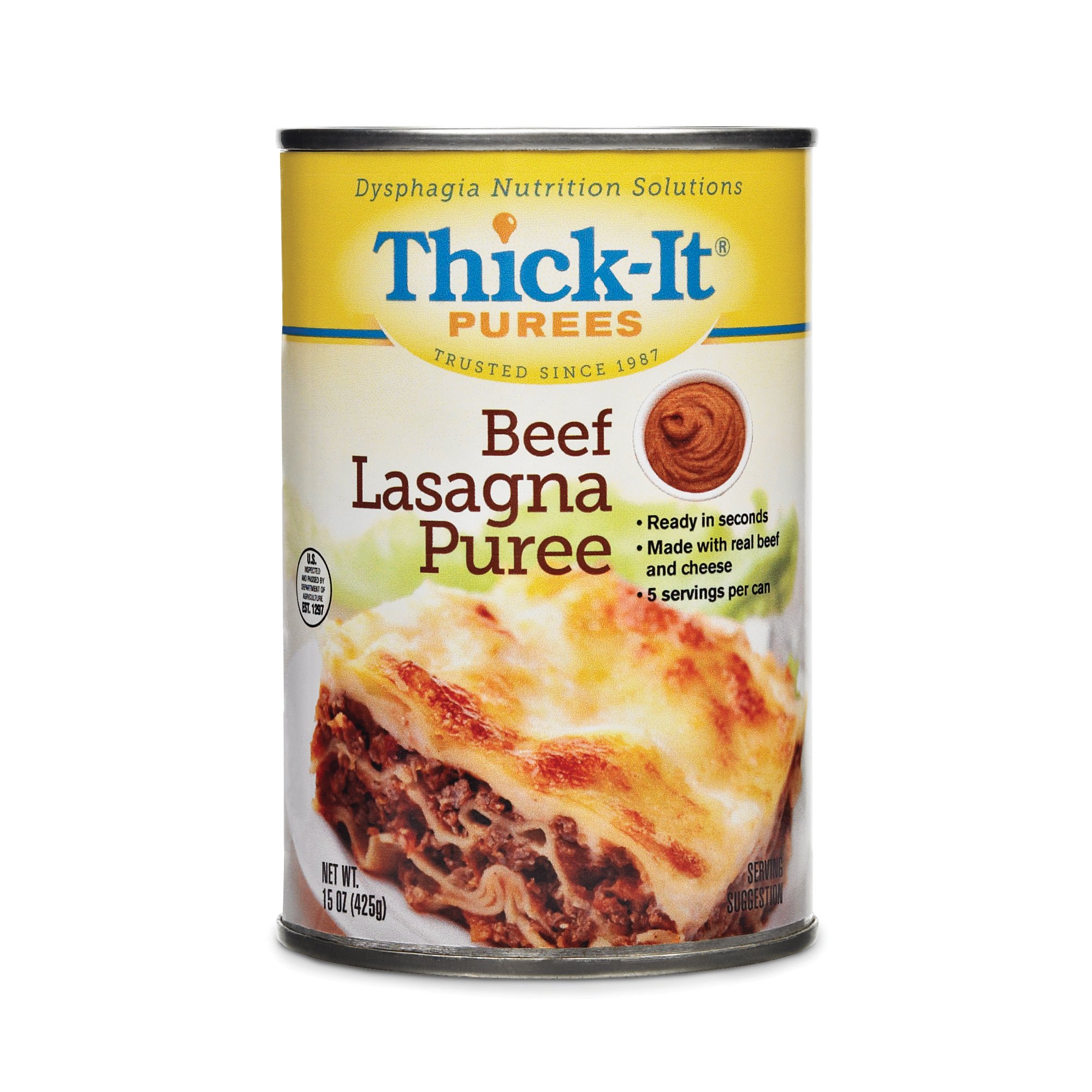 Thick-It Pure Beef Lasagna Pure Thickened Food, 15-ounce Can MK 993499