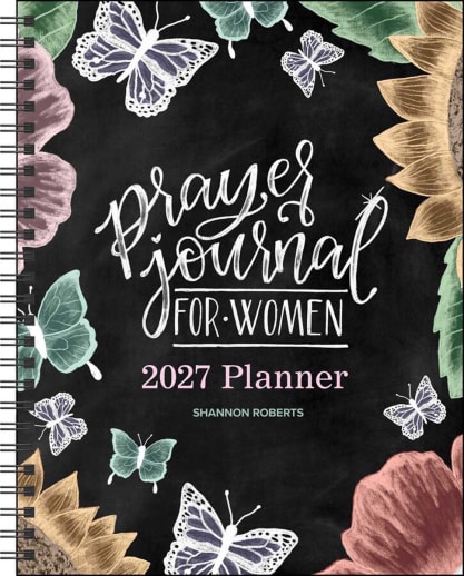 Prayer Journal for Women 12-Month 2027 Monthly/Weekly Planner Calendar