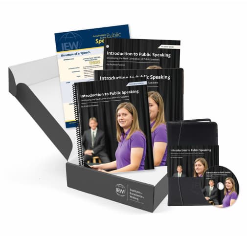 IEW Introduction to Public Speaking DVD Complete Set
