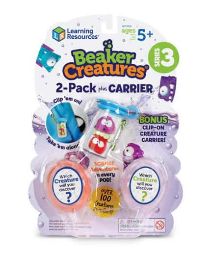 Beaker Creatures Series 3 Reactor Pods - 2-Pack with Bonus CaraBeaker