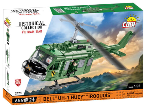 COBI Bell UH-1 Huey "Iroquois" Helicopter - 656 pieces (Vietnam War)