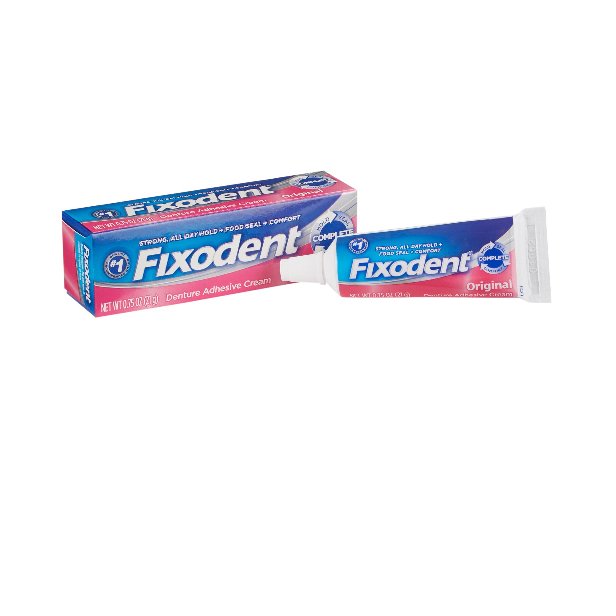 Fixodent Original Denture Adhesive Cream, 0.75 Oz MK 824216