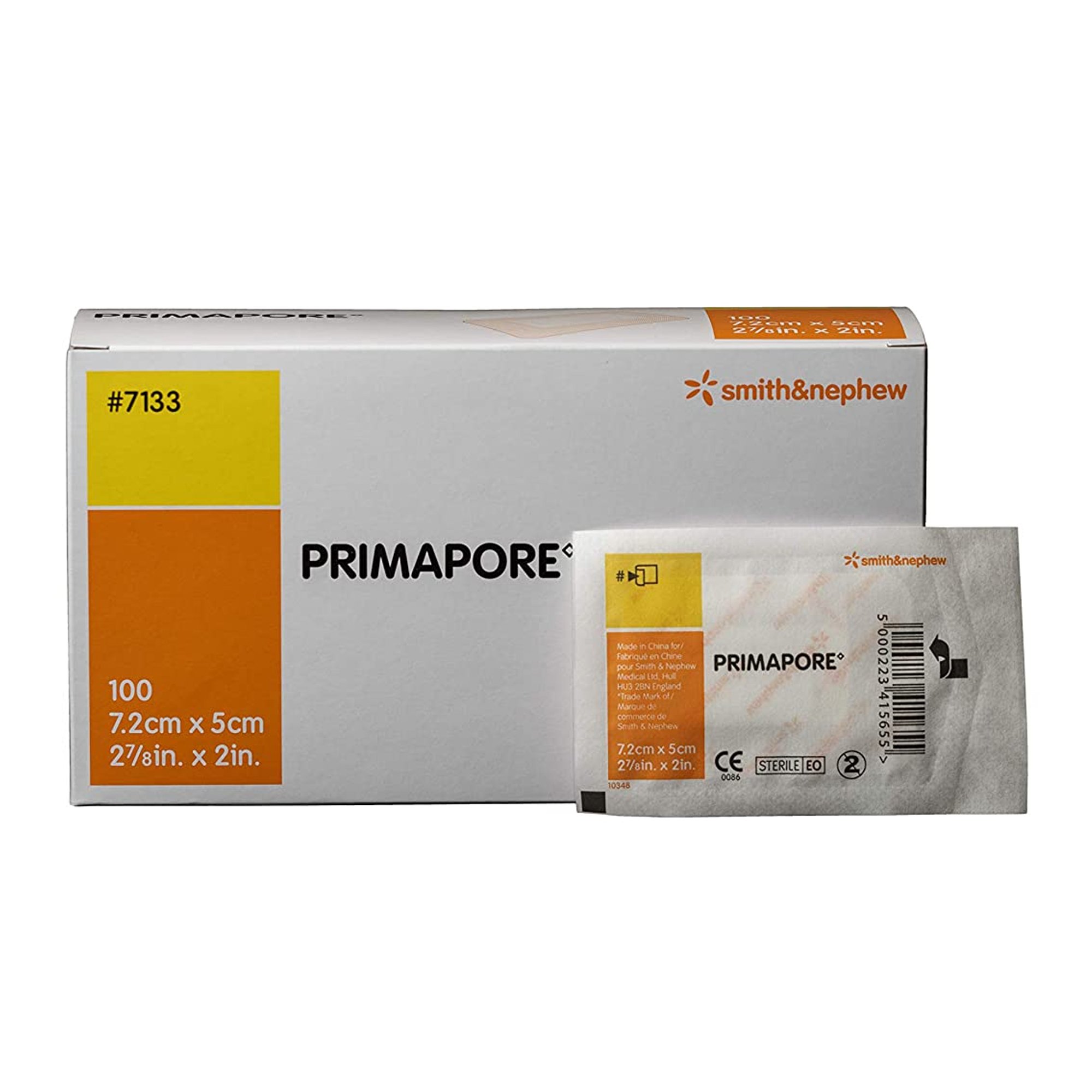 Primapore White Adhesive Dressing, 2 x 3 Inch MK 899065