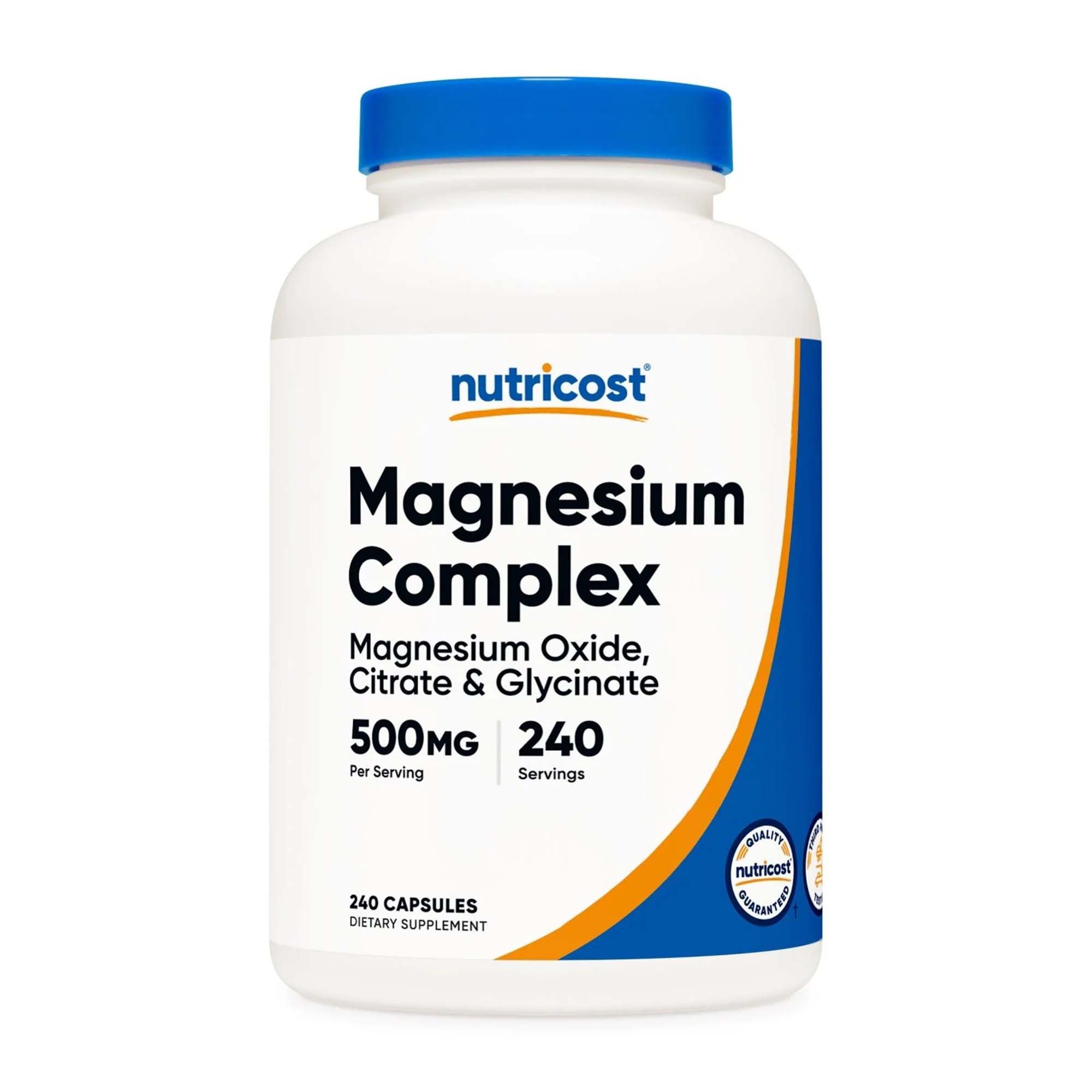 nutricost 500 mg Magnesium Complex Extra Strength MK 1270275