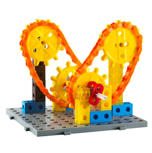 Machine Gears Set (181 pieces and activity booklet)