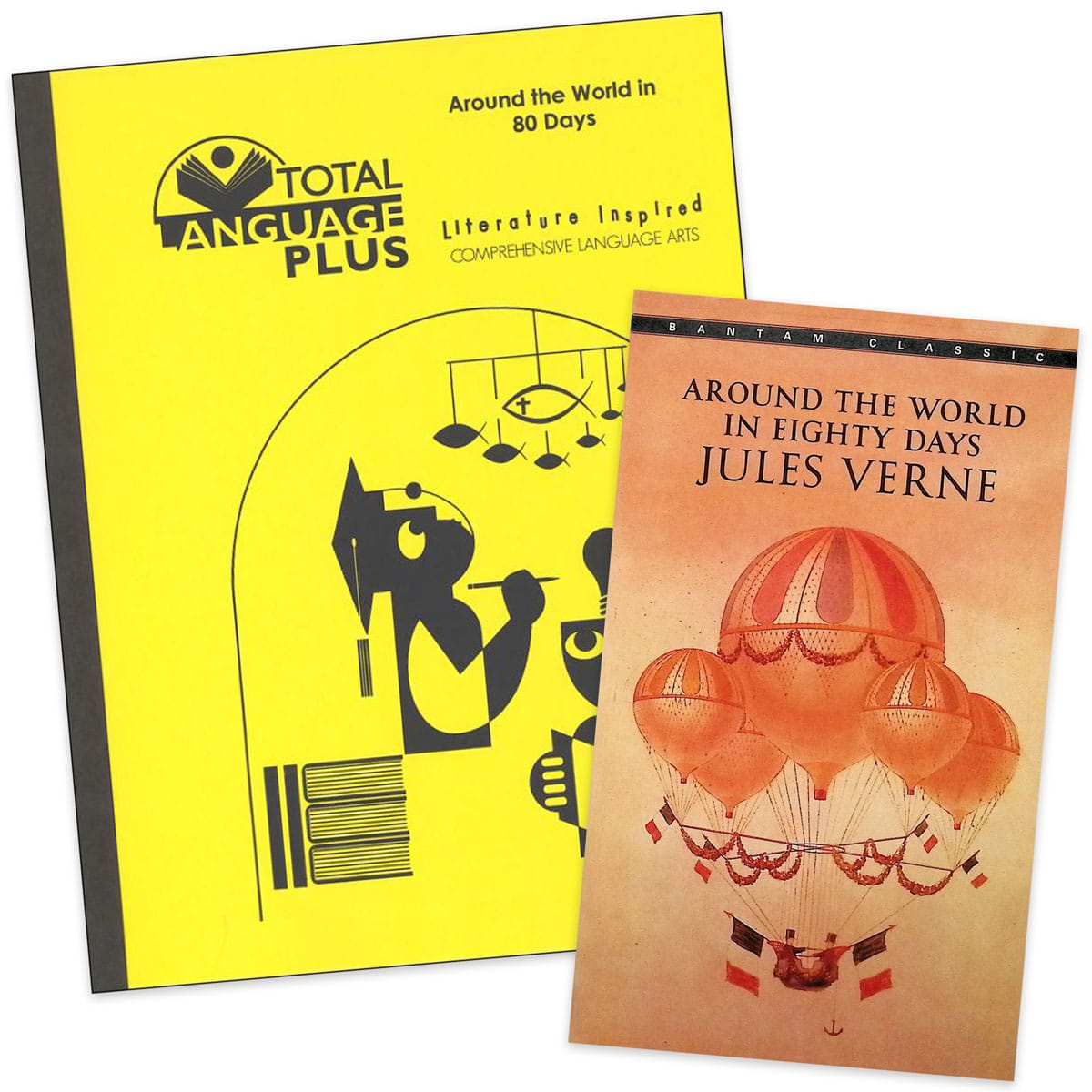 Around the World in Eighty Days: Total Language Plus Study Guide and Book