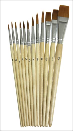 Creativity Street Watercolor Brushes (12 pack)