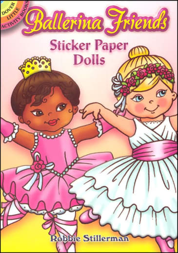 Ballerina Friends Sticker Paper Dolls